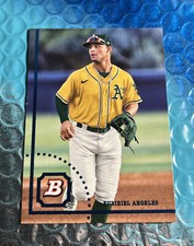 2022 Bowman Heritage Prospects Euribiel Angeles Oakland Athletics BHP-111