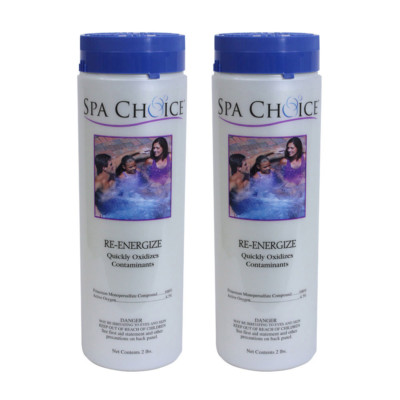 Spa Choice ReEnergize Spa & Hot Tub Non-Chlorine Shock Oxidizer - 2 x 2 Lbs.