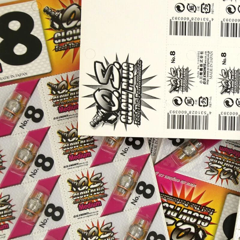 3pcs O.S. Spark Glow Plug NO.8 OS #8 Hot For Nitro Fuel Engine RC Car Airplane - Image 3 of 4