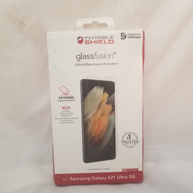 ZAGG Invisible Shield Fusion D30 for Samsung Galaxy S21 Ultra 5g