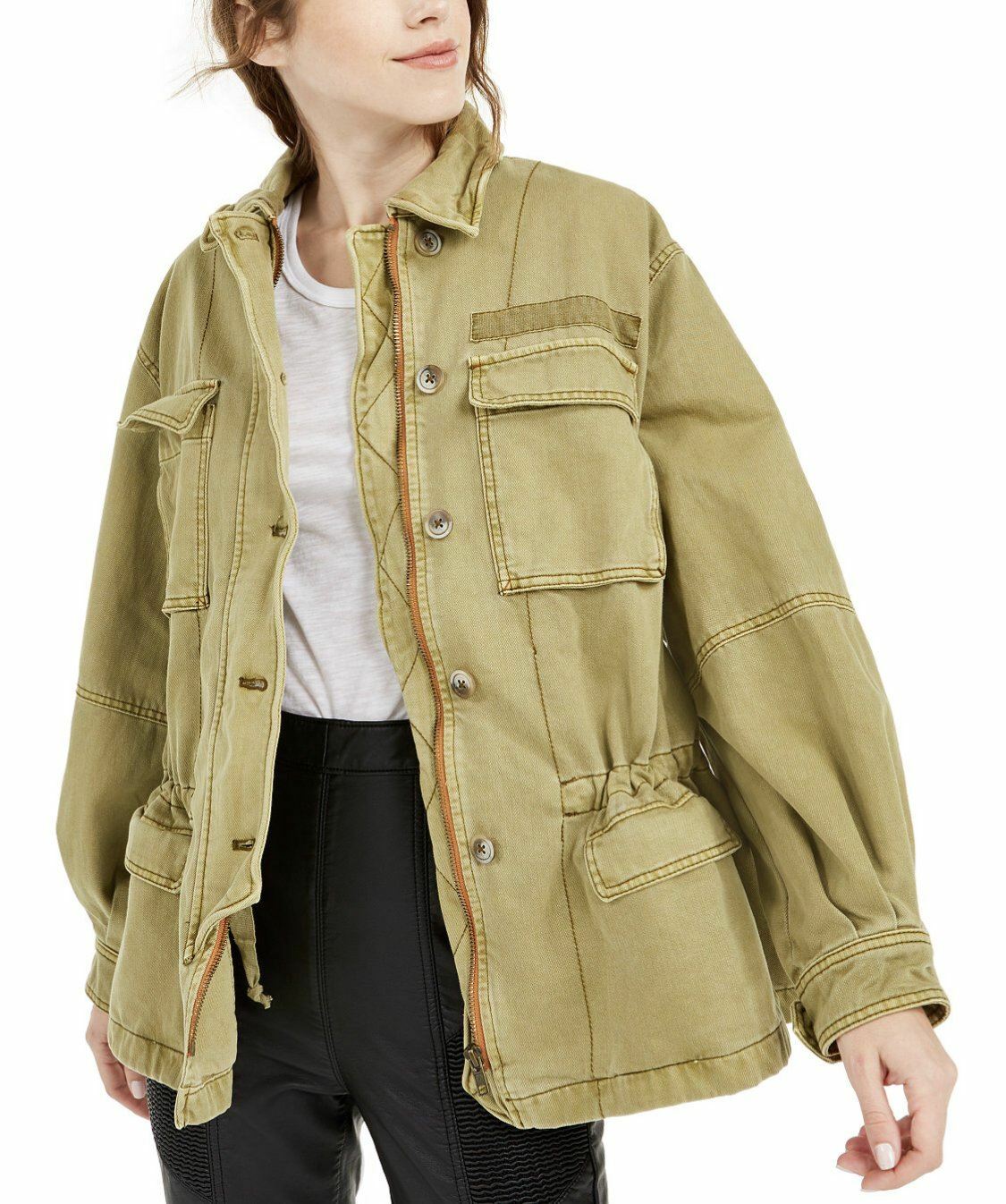 Seize The Day Military Jacket Green 