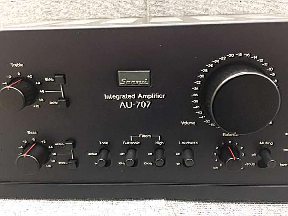 Sansui AU-707 インテグレーテッドアンプ SANSUI AU-707の仕様 サンスイ
