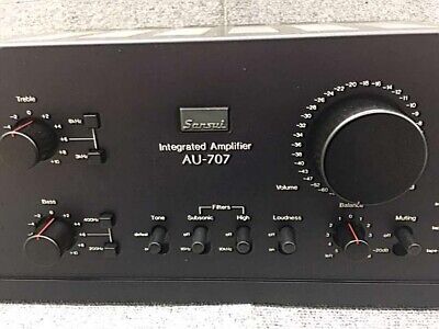 SANSUI AU-707 DC Integrated Amplifier Amp 225W AC100V Black SANSUI AU-707 DC Integrated Amplifier Amp 225W AC100V Black