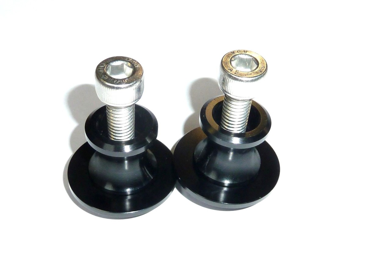ZX10R 2011 - 2024 BLACK PADDOCK STAND BOBBINS COTTON REELS SPOOLS