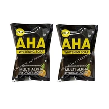 2x80g AHA Whitening Soap 