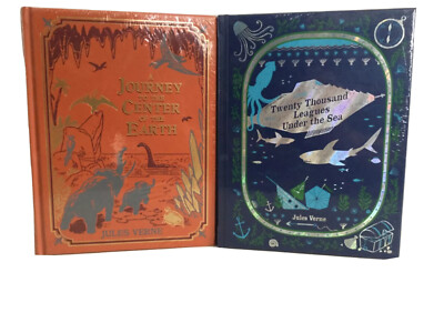  Twenty Thousand Leagues Under The Sea & Journey to the Center of the Earth NEW