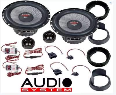 Audio System Xfit VW T6 EVO 2 Lautsprechersystem - 2-Wege Frontsystem, Plug & Play Für VW T6