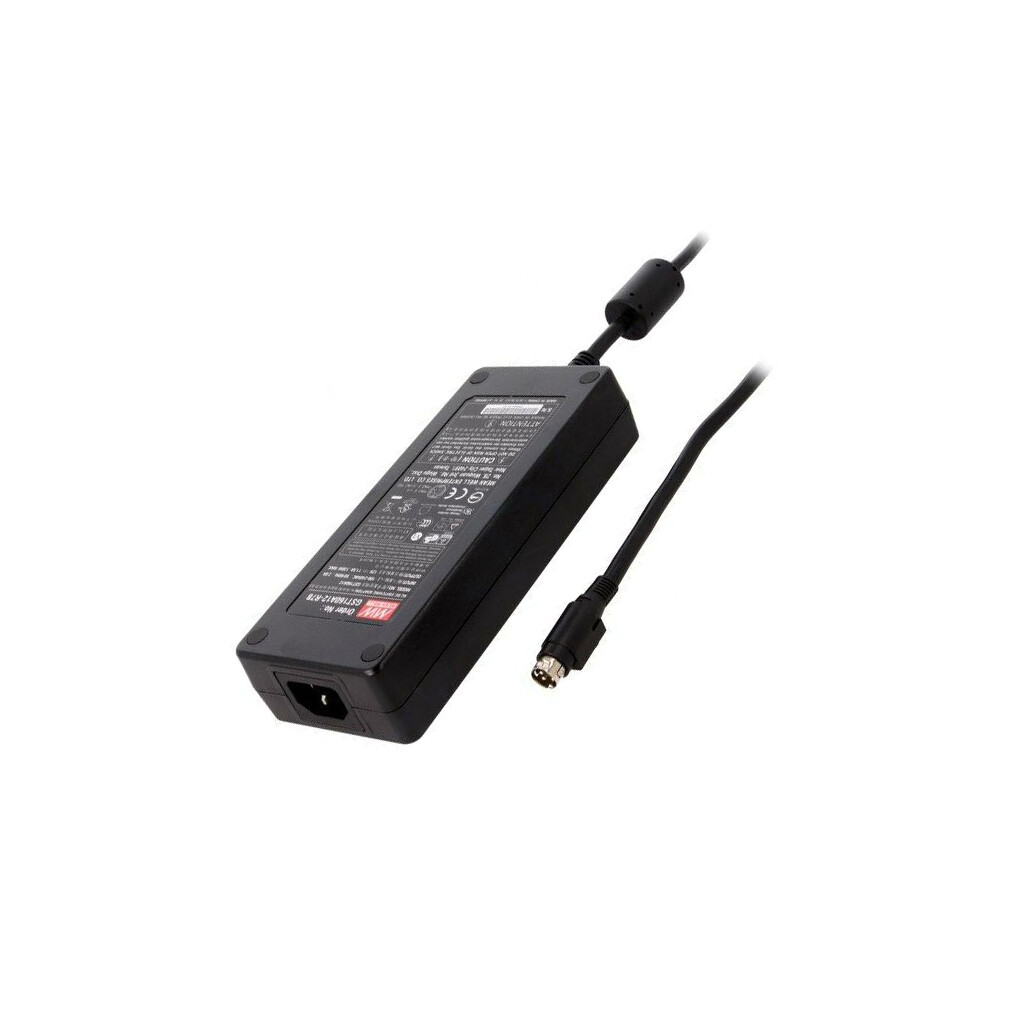 GST160A12-R7B Power Supply: Pulse 12VDC 11.5A Off: Power DIN 4 pin R7B ...