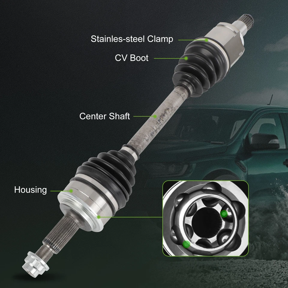 Eje delantero derecho izquierdo CV para Toyota RAV4 2013-2015 2016 2017 2018 2,5 L Foto 2 de 4