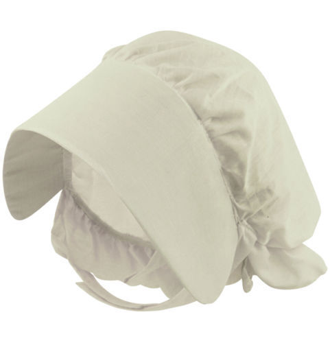 Chapeau vadrouille blanc bonnet victorien style vadrouille robe fantaisie costume H20 214 - Photo 1/2