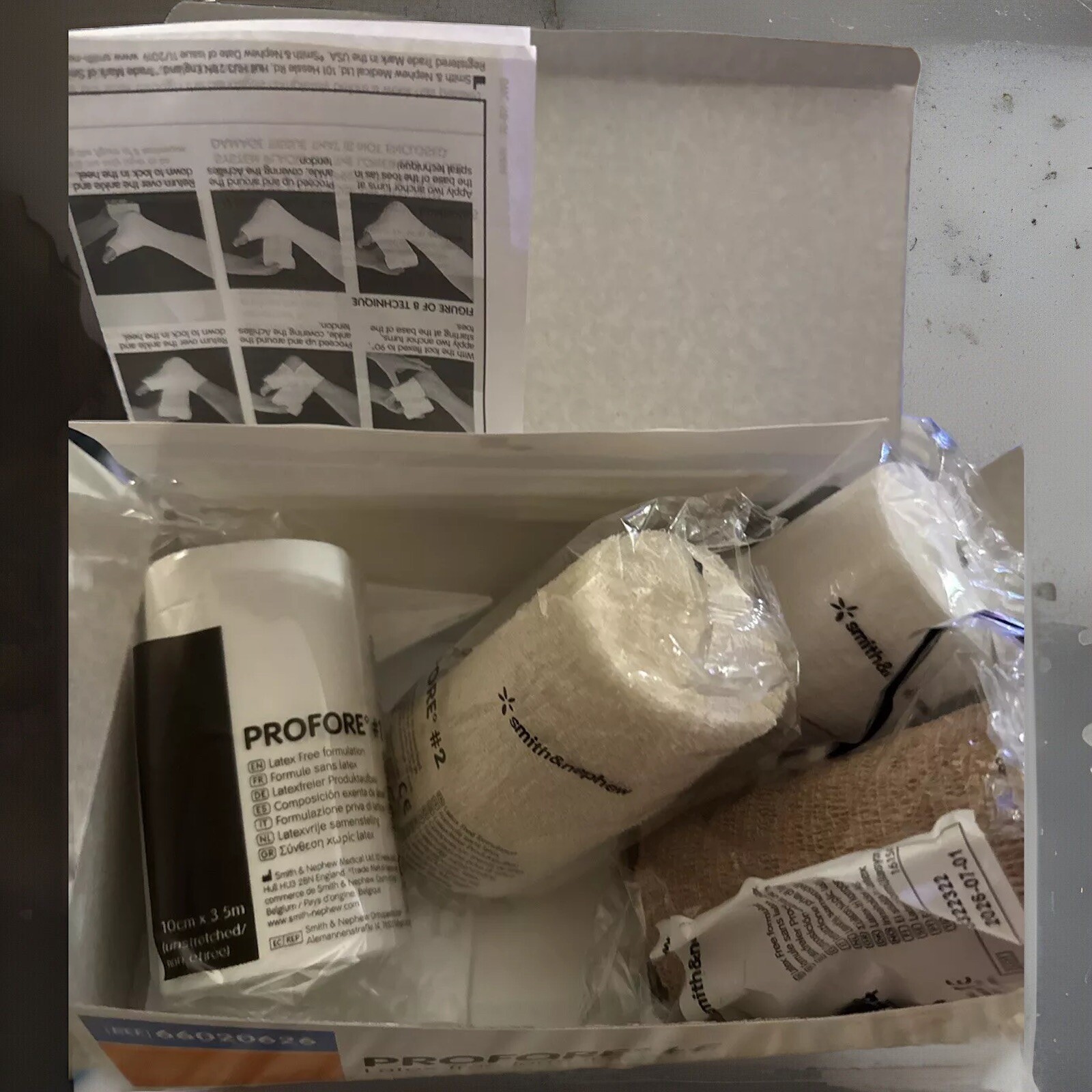 Boxes of Smith & Nephew 66020626 Profore LF Multi-Layer Bandage System ...