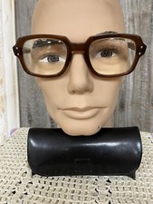 Vintage 1960's Classic Military Issue Romco 50-22 Frames 4 1/4 and 5 1/2 Glasses