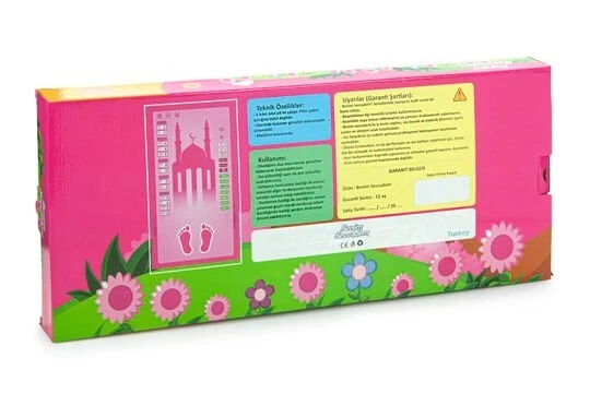 Benim Seccadem Çocuklar İçin Sesli Konuşan 7 Dilde Namaz Kıldıran Seccade Pembe - Bild 4 von 4