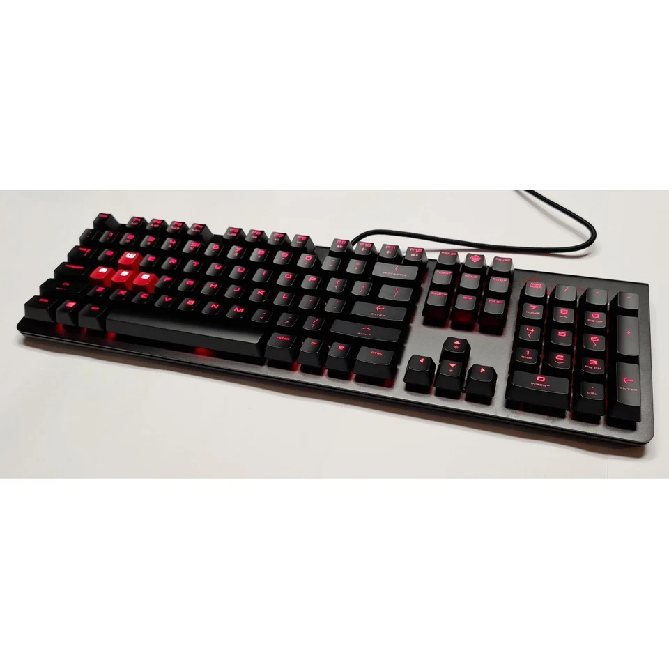 MECHANICAL GAMING KEYBOARD HP OMEN ENCODER CHERRY RED BACKLIT For PC LAPTOP XBOX - Image 4 of 4