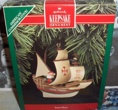 Santa Maria`1992`Santa Boat,1492-1992-American Commemorative