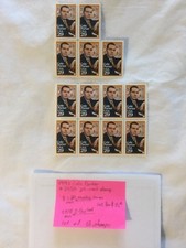 1991 Cole Porter 2550 29 cent stamp lot of 13