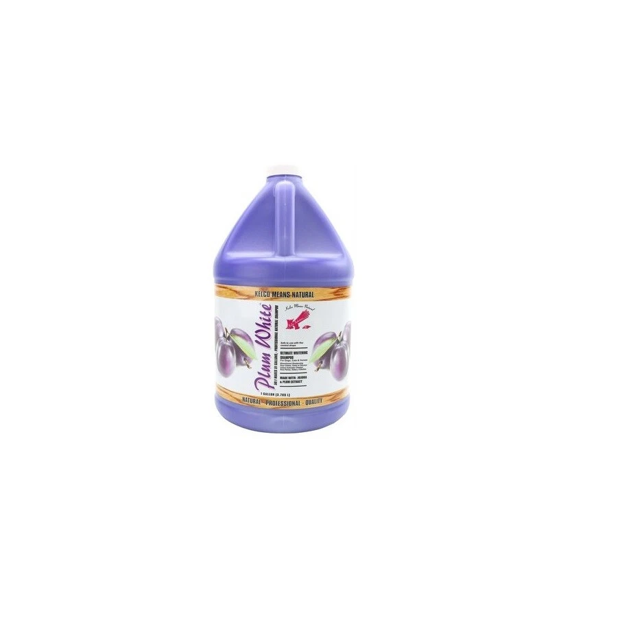 Plum white top dog shampoo