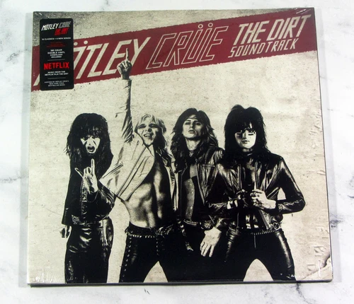 Motley Crue The Dirt Soundtrack Vinyl LP NEW SEALED KISS MGK RATT IRON MAIDEN