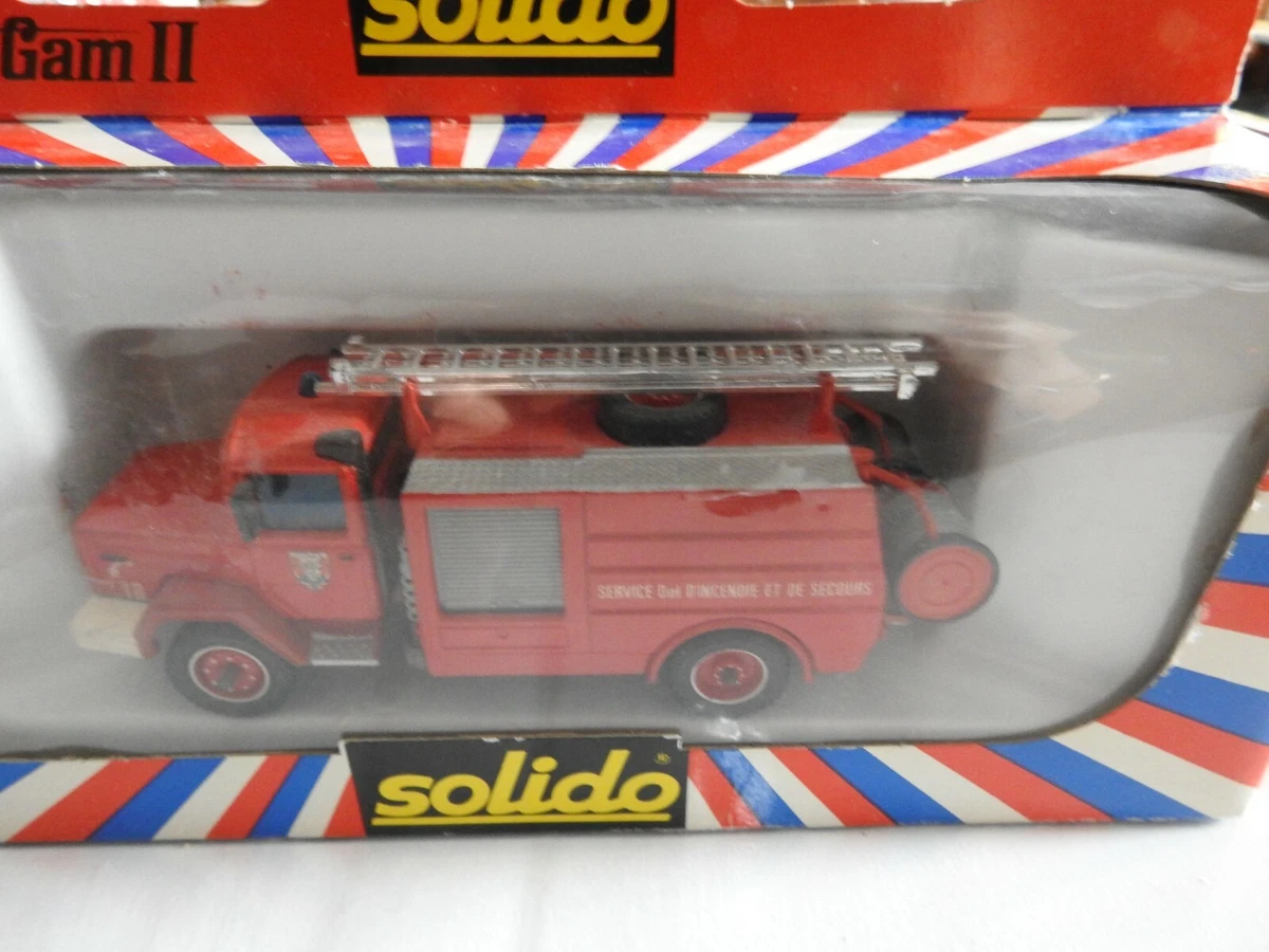 Camion Miniature Iveco Ferrari – Solido France – Échelle 1/50 (9,5 Cm) – Occasion Collection