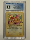 Pokemon 2021 Celebrations Birthday Pikachu Black Star Promo CGC 9.5 Blue Label