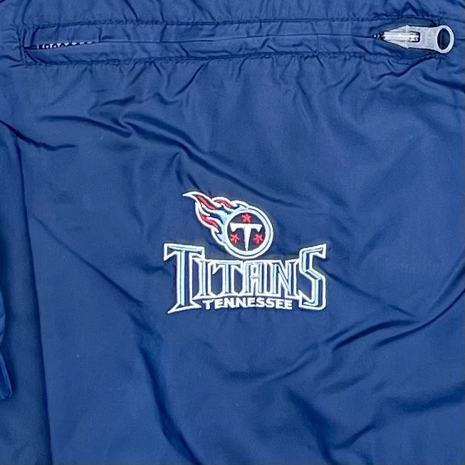 Pullover cortavientos vintage Y2K niños Tennessee Titans juvenil M 10-12 Puma NFL Foto 4 de 4