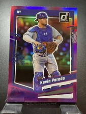 2023 Donruss #108 Kevin Parada Holo Purple