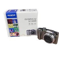OLYMPUS SZ-30MR Digital Camera Silver Tested Excellent Condition