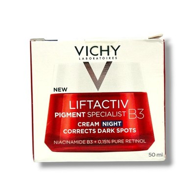 *Vichy V Liftactiv Pigment Specialist B3 Cream Night 1.7oz./50ml New In Box