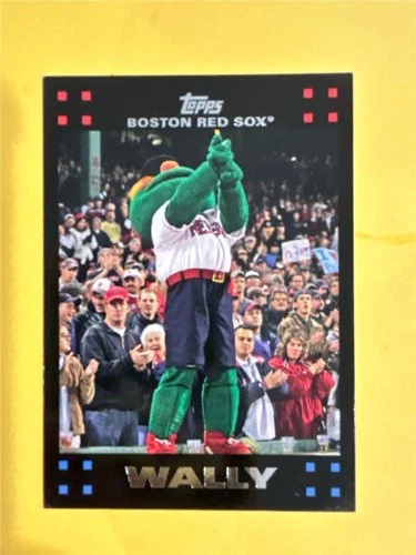 2007 Topps Red Sox Gift Set #BOS55 Wally the Green Monster