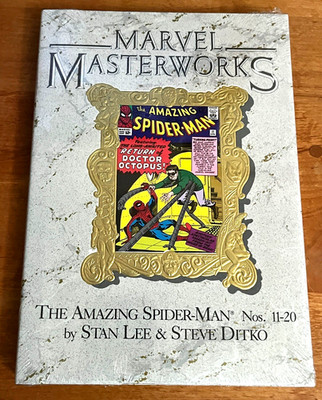 Marvel Masterworks Amazing Spider-Man # 11-20 V5 Stan Lee SEALED Hardcover DJ