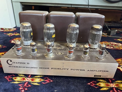 Harmon Kardon Citation II Stereophonic High Fidelity Power Amplifier