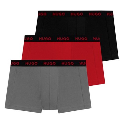 3er Pack HUGO Herren Boxer Unterwäsche Unterhosen Trunks Triplet Pack