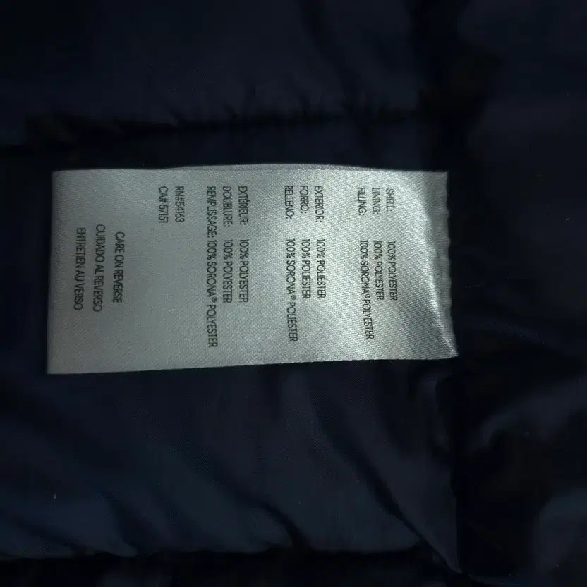 Calvin Klein Women's Sonora Padded Vest - Navy, Size 4.5 thumbnail 3