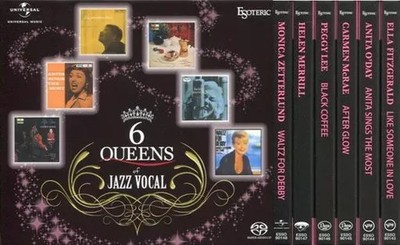 JAZZ CD 6 Queens Vocal Hybrid SACD Compilation Audiophile Limited Edition Used
