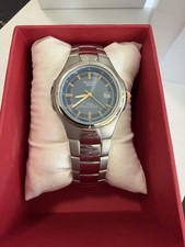 Pulsar Mens Solar Stainless Steel Date Analog Wristwatch