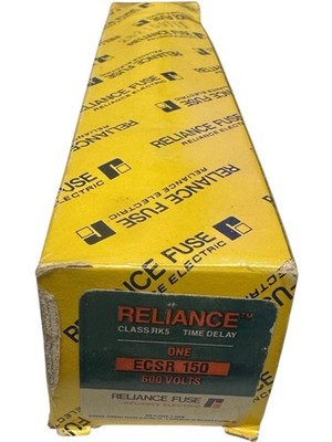 New Reliance Class RK5 600V Time Delay Fuse ECSR-150  Fast Shipping 