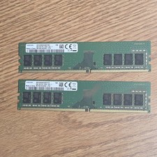 Samsung 16GB 2x8GB DDR4 2666MHz PC4-21300 Desktop RAM M378A1K43CB2-CTD