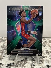 2023-24 Panini Prizm - Deep Space Ausar Thompson #5 Green Prizm (RC)