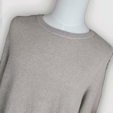 Rhone Mens Size XXL Stone Marie Waffle Knit Wool Cashmere Blend Pullover Sweater