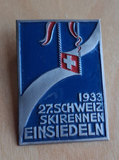 1933 Swiss Ski Championship badge