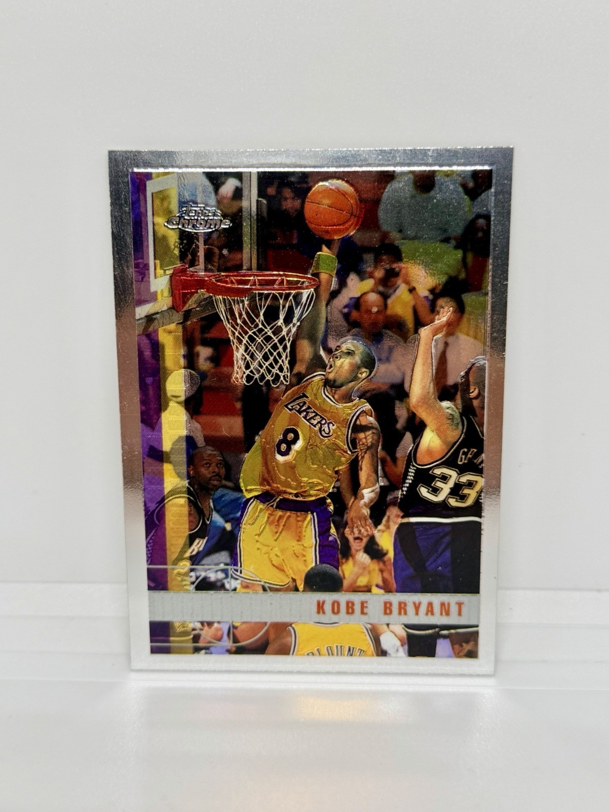 KOBE BRYANT 1997-98 Topps Chrome Basketball Los Angeles Lakers #171