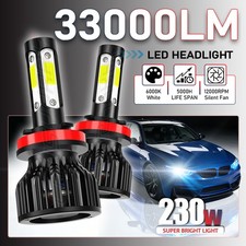 For Honda Odyssey 2011-2017 2x H11 LED Headlight Bulbs Low Beam 6000K Kit