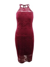 Guess Women's Illusion Halter Dress