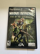 Marvel Nemesis Rise of the Imperfects Sony PS2 PlayStation 2 Video Game CIB