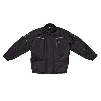 Modeka Tarex 2 Kids Jacke schwarz Gr. 128 Kinder Motorradjacke