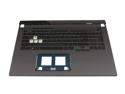 ASUS 90NR08J4-R32GE0 keyboard incl. top case DE German black/transparent/s ~D~