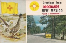 Split View-Greetings From OROGRANDE, New Mexi...