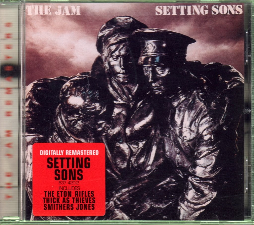 Jam Setting Sons CD Europe Polydor 1997 remastered CD with info sticker on case