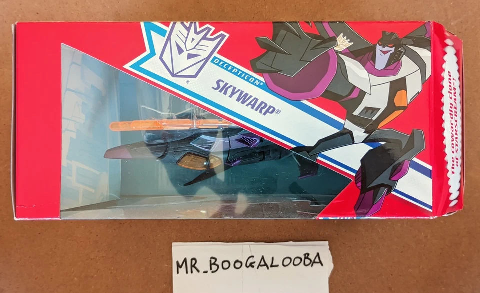 Transformers Animated Voyager Class Skywarp MISB 2008 - Immagine 4 di 4