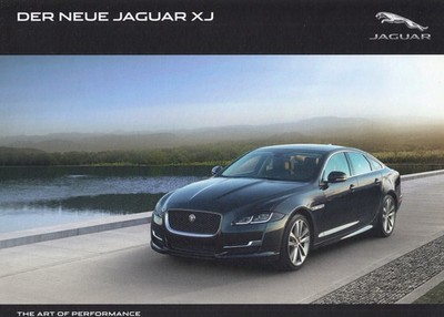 JAGUAR XJ 3.0 V6 5.0 V8 Kompressor Prospekt Brochure Buch Book 2015 E